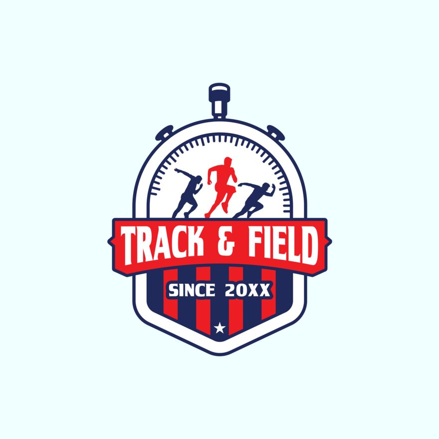 Track & Field Team Logo 14 Thumbnail