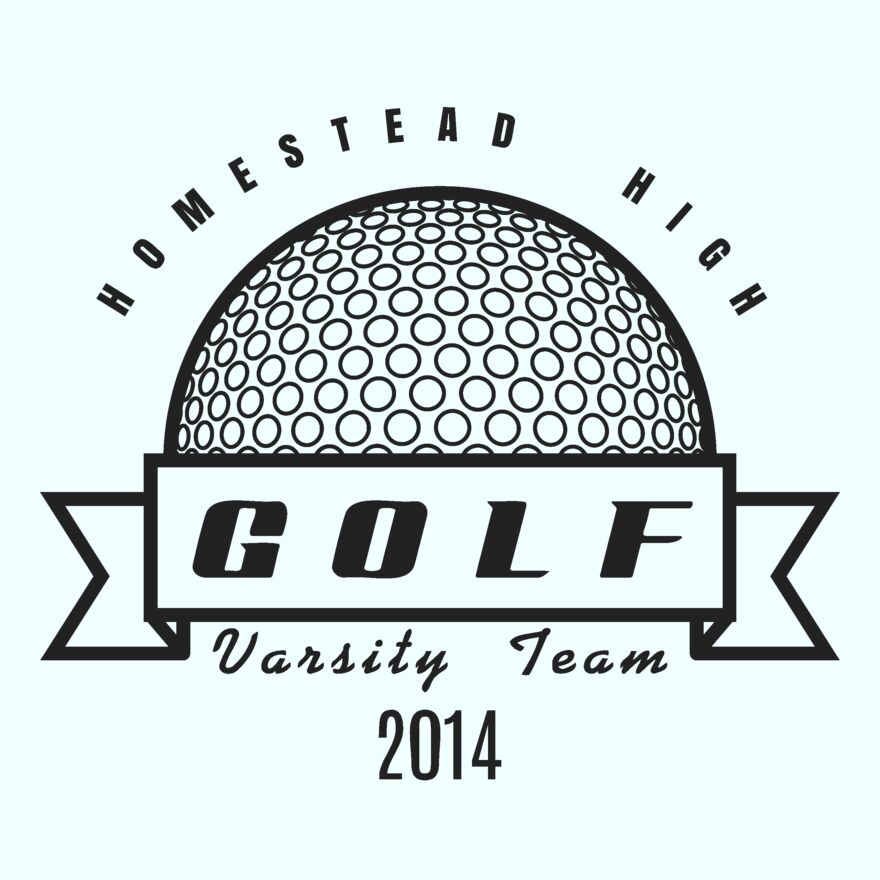 Golf Template DNT001 BW Thumbnail