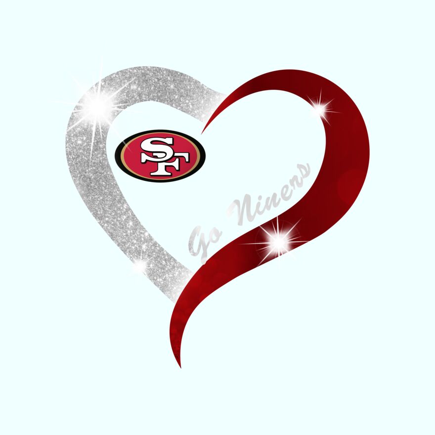 49 ers Heart Thumbnail