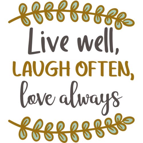 LIVE WELL - LAUGH OFTEN Thumbnail