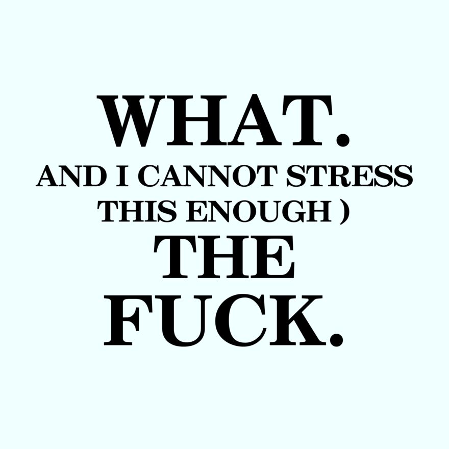 What I can't stress enough Thumbnail