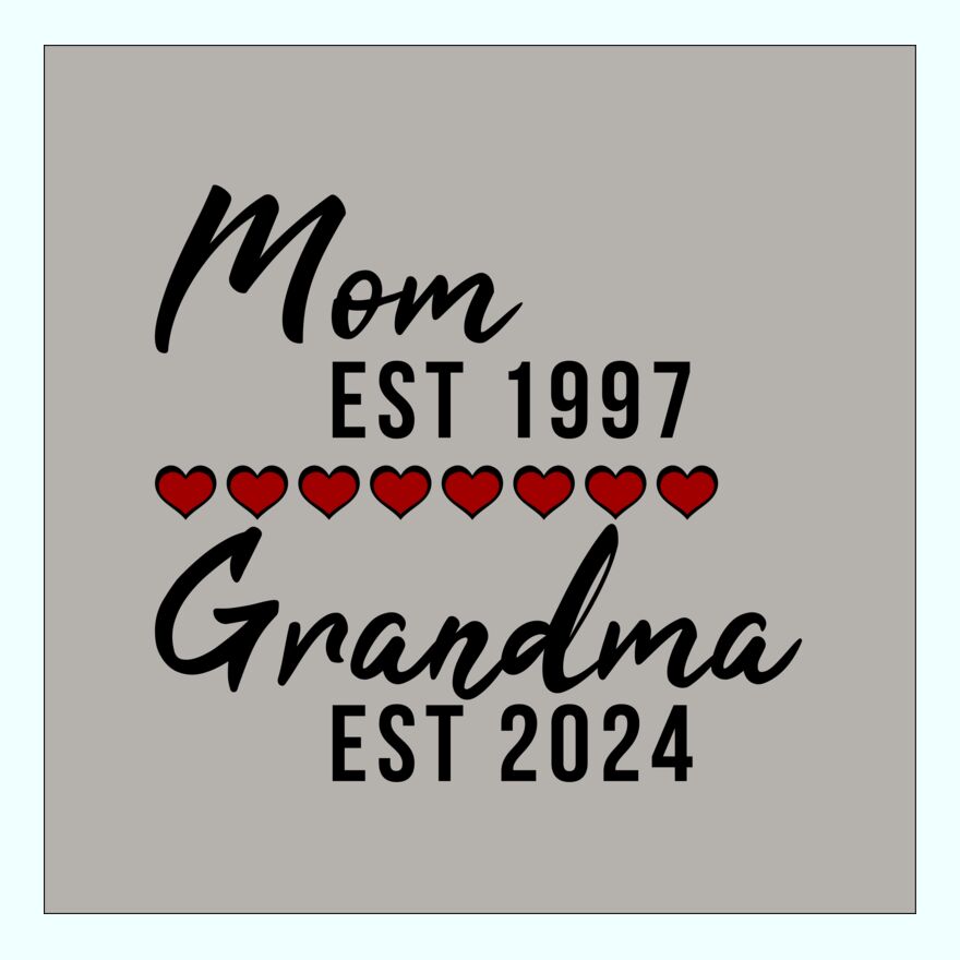 MOM est (date) GRANDMA est (date) Thumbnail