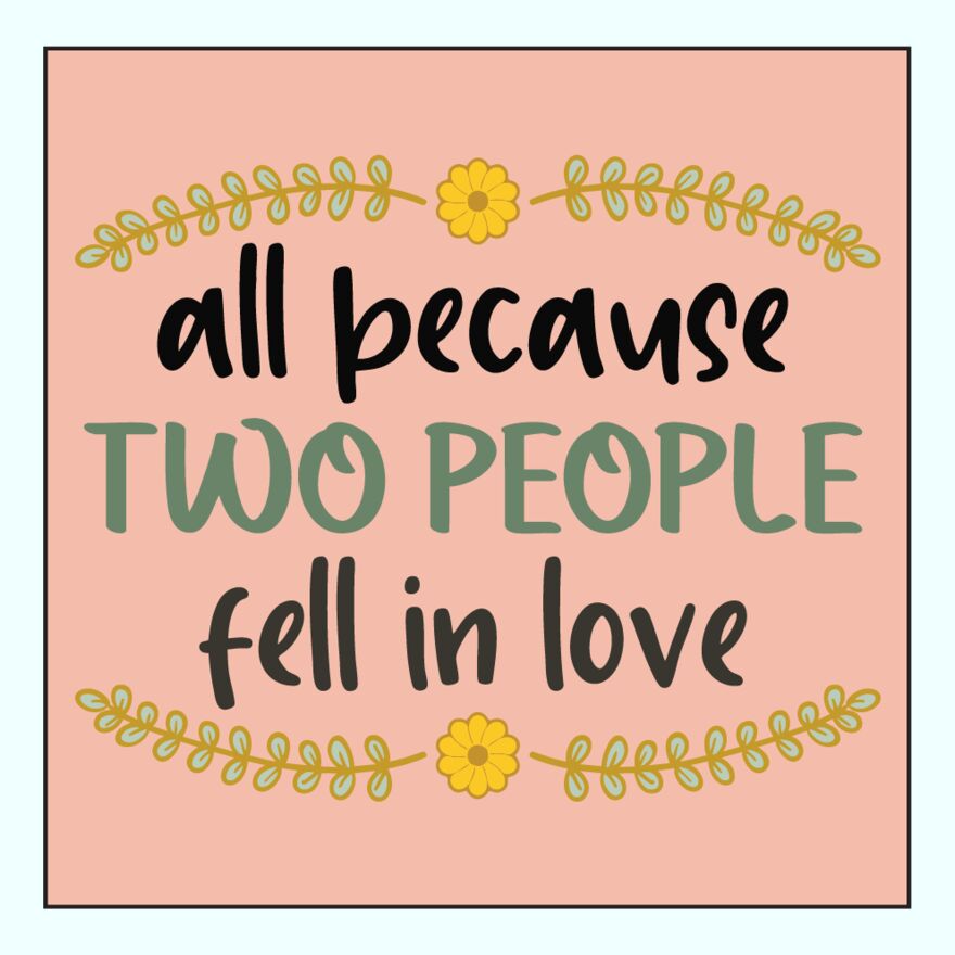 TWO PEOPLE FELL IN LOVE Thumbnail