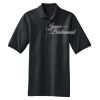 Heavyweight Cotton Pique Polo with Pocket Thumbnail