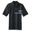 Heavyweight Cotton Pique Polo with Pocket Thumbnail