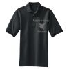 Heavyweight Cotton Pique Polo with Pocket Thumbnail