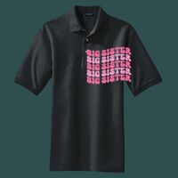 Heavyweight Cotton Pique Polo with Pocket Thumbnail