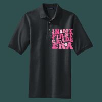 Heavyweight Cotton Pique Polo with Pocket Thumbnail