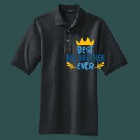 Heavyweight Cotton Pique Polo with Pocket Thumbnail