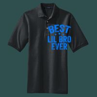 Heavyweight Cotton Pique Polo with Pocket Thumbnail