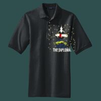 Heavyweight Cotton Pique Polo with Pocket Thumbnail