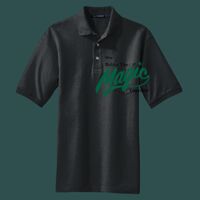 Heavyweight Cotton Pique Polo with Pocket Thumbnail