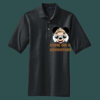 Heavyweight Cotton Pique Polo with Pocket Thumbnail