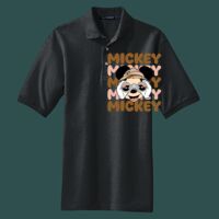 Heavyweight Cotton Pique Polo with Pocket Thumbnail