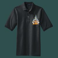 Heavyweight Cotton Pique Polo with Pocket Thumbnail
