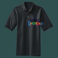 Heavyweight Cotton Pique Polo with Pocket Thumbnail