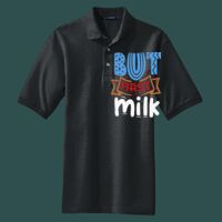 Heavyweight Cotton Pique Polo with Pocket Thumbnail