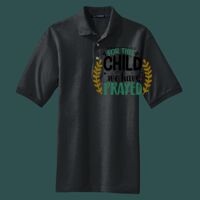 Heavyweight Cotton Pique Polo with Pocket Thumbnail