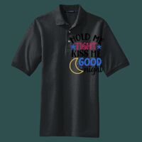 Heavyweight Cotton Pique Polo with Pocket Thumbnail