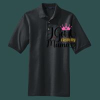 Heavyweight Cotton Pique Polo with Pocket Thumbnail