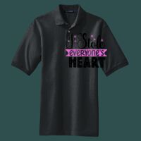 Heavyweight Cotton Pique Polo with Pocket Thumbnail