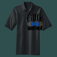 Heavyweight Cotton Pique Polo with Pocket Thumbnail