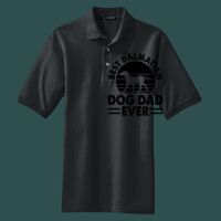Heavyweight Cotton Pique Polo with Pocket Thumbnail