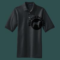 Heavyweight Cotton Pique Polo with Pocket Thumbnail
