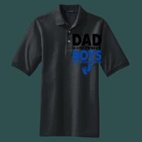 Heavyweight Cotton Pique Polo with Pocket Thumbnail