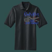 Heavyweight Cotton Pique Polo with Pocket Thumbnail