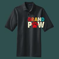 Heavyweight Cotton Pique Polo with Pocket Thumbnail
