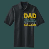 Heavyweight Cotton Pique Polo with Pocket Thumbnail