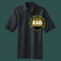 Heavyweight Cotton Pique Polo with Pocket Thumbnail