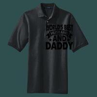 Heavyweight Cotton Pique Polo with Pocket Thumbnail