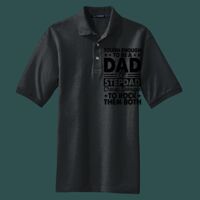 Heavyweight Cotton Pique Polo with Pocket Thumbnail