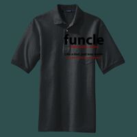 Heavyweight Cotton Pique Polo with Pocket Thumbnail