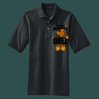 Heavyweight Cotton Pique Polo with Pocket Thumbnail