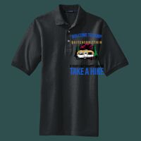 Heavyweight Cotton Pique Polo with Pocket Thumbnail