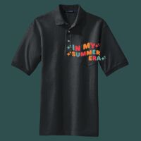 Heavyweight Cotton Pique Polo with Pocket Thumbnail