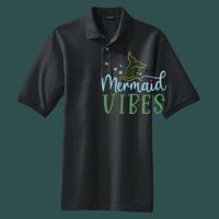 Heavyweight Cotton Pique Polo with Pocket Thumbnail
