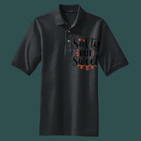 Heavyweight Cotton Pique Polo with Pocket Thumbnail