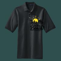 Heavyweight Cotton Pique Polo with Pocket Thumbnail