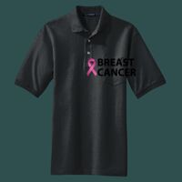 Heavyweight Cotton Pique Polo with Pocket Thumbnail