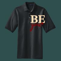 Heavyweight Cotton Pique Polo with Pocket Thumbnail