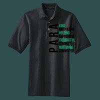 Heavyweight Cotton Pique Polo with Pocket Thumbnail