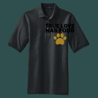 Heavyweight Cotton Pique Polo with Pocket Thumbnail