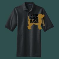 Heavyweight Cotton Pique Polo with Pocket Thumbnail