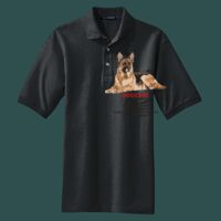 Heavyweight Cotton Pique Polo with Pocket Thumbnail