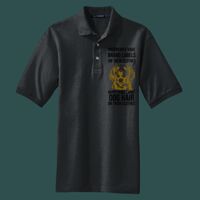 Heavyweight Cotton Pique Polo with Pocket Thumbnail