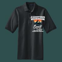 Heavyweight Cotton Pique Polo with Pocket Thumbnail